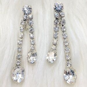 Rhinestone Drop Earrings